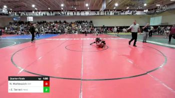 175 lbs Quarterfinal - Nevin Mattessich, Don Bosco Prep vs Eddie Terreri, Paramus Catholic