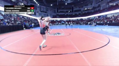 114 lbs Cons. Round 3 - Lillianna Decaney, Payette vs Isabel Guerena, Emmett