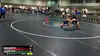 106 lbs Round 3 (16 Team) - Gannon Kuhn, STL Blue vs David Bowman, Mooresville