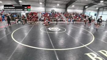 150 lbs Round 1 (16 Team) - Mathew/Lucas Johnson, Broomfield vs Myer Dekruif, Berthoud