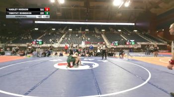 4A-190 lbs Semifinal - Timothy Robinson, Green River vs Hadley Hudson, Thunder Basin High School