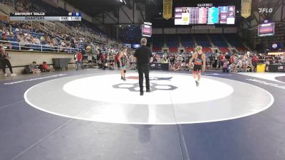 132 lbs Quarters - Blake Nevils, ID vs Bridger Stephens, CA