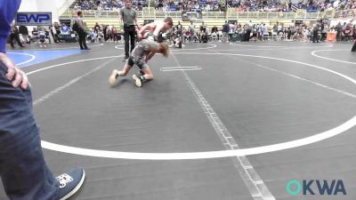 67 lbs Quarterfinal - Christopher Gross, Redskins Wrestling Club vs Dalton Scruggs, Hennessey Takedown Club