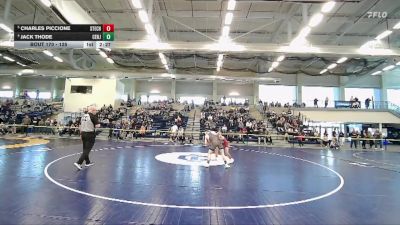 125 lbs Quarterfinal - Charles Piccione, Stevens Tech vs Jack Thode, Centenary (nj)