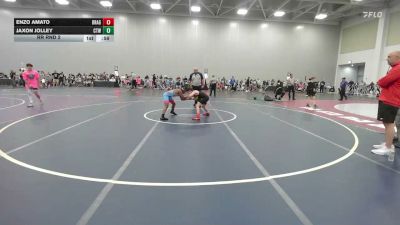 85 lbs Rr Rnd 2 - Enzo Amato, Dragon Rtc - EL vs Jaxon Jolley, CTWHALE Orca - EL