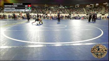 80 lbs Round Of 32 - Xzayvian Flores, Glory Wrestling Academy vs Dawson Long, Standfast