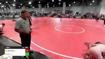 109 lbs Round Of 16 - Maddox Martinez, Jag Way WC vs Arthur Lo, Pounders WC