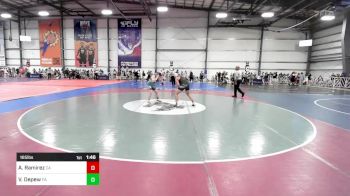 165 lbs Round Of 32 - Andrea Ramirez, CA vs Victoria Depew, PA