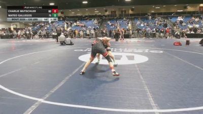 126 lbs Round Of 32 - Charlie Mutschler, MD vs Mateo Gallegos, PA