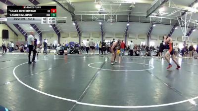 157 B Quarterfinal - Londen Murphy, Ohio Northern Univerity vs Caleb Butterfield, Gannon University