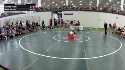 100 lbs Kaylee Padin, Florida vs Ayda Miller, Wisconsin