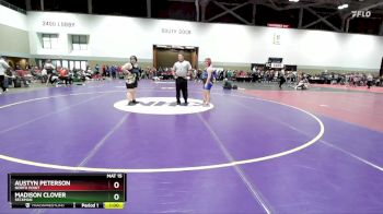 235 lbs Quarterfinal - Madison Clover, Seckman vs Austyn Peterson, North Point