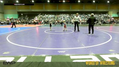43 lbs Round Of 32 - Evander Welsh, Patriot Mat Club vs Dawson McMahon, Shootbox