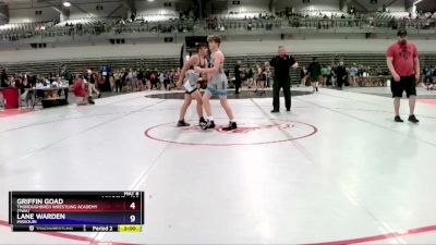 136 lbs Round 1 - Griffin Goad, Thoroughbred Wrestling Academy (TWA) vs Lane Warden, Missouri