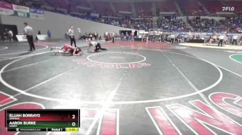 6A-106 lbs Quarterfinal - Aaron Burke, Sandy vs Elijah Borrayo, Lincoln