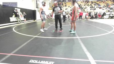 155-A lbs Consi Of 4 - Austin Burson, Tahlequah Wrestling Club vs Dylan Nelson, Har-Ber High School