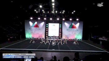 Champion Cheer - Miss Nova [2026 L4 Junior - Flex] 2026 The Southwest Regional Summit