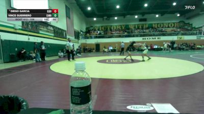 106 lbs Cons. Round 3 - Vince Guerrero, Camarillo vs Diego Garcia, El Dorado