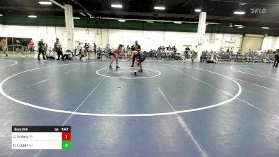 150 lbs Consi Of 32 #1 - Jonah Erdely, PA vs Gabriel Logan, NJ