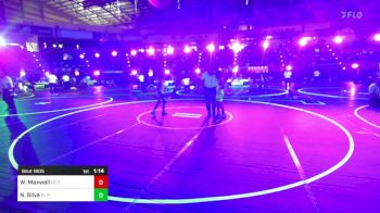 90 lbs Rr Rnd 1 - Wyatt Maxwell, DC Elite vs Noah Silva, El Paso Wildcats WC