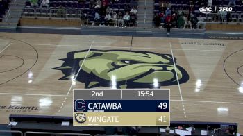 Replay: Catawba vs Wingate - Men's | Jan 10 @ 8 PM