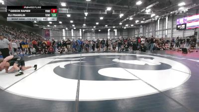 132 lbs Champ. Rd Of 16 - Isaac Toomey, Warriors Of Christ WOC- Wrestling vs Robert Tenney, Billings Wrestling Club