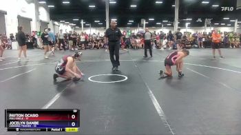 118 lbs Round 6 (8 Team) - Jocelyn Danbe, Cordoba Trained vs Payton Ocasio, Full Circle