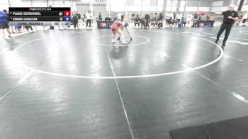 U20 Women - 62 lbs Cons. Round 6 - Paige Gershmel, MT vs Emma Chacon, AZ