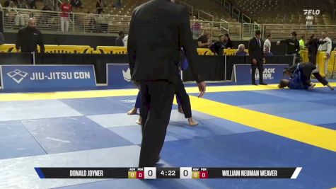 William Neuman Weaver vs Donald Joyner 2025 Pan Jiu Jitsu IBJJF Championship