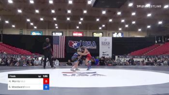 41 kg Final - Hudson Morris, Soldotna Whalers Wrestling Club vs Steele Woodward, Sanderson Wrestling Academy