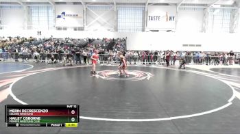 94-102 lbs Round 2 - Hailey Osborne, Pioneer Wrestling Club vs Merin DeCrescenzo, Colonie Wrestling