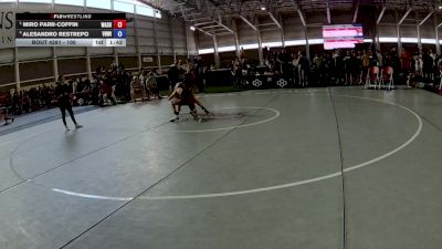 100 lbs Semis - Miro Parr-Coffin, Washington vs Alesandro Restrepo, Vougar Honors Wrestling Inc.