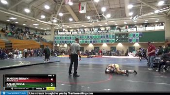 120 lbs Cons. Round 2 - Carson Gonzalez, Murrieta Valley vs Ryan Archer, Great Oak