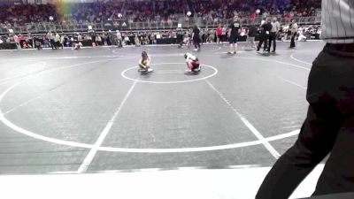 64 lbs Quarterfinal - Levi Kamp, Bulls vs Kyson Leaver, Other