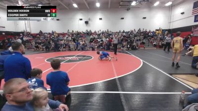 53-56 lbs Round 3 - Holden Hixson, Hempfield vs Cooper Smith, Connellsville