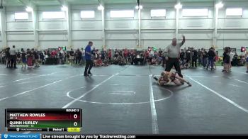 84 lbs Round 3 (8 Team) - Matthew Rowles, 4M vs Quinn Hurley, Neighborhood