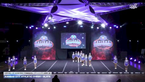 Kansas City Athletic Cheer - Slate [2025 L3 Junior - Small Day 2] 2025 America's Best Grand Nationals