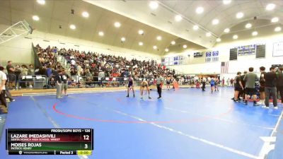 150 lbs Champ. Round 1 - Ryan Romero, Santa Margarita Catholic High vs Nathaniel Macalalad, Fullerton