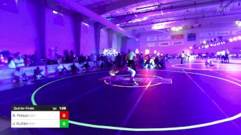 61 lbs Quarterfinal - Benjamin Pelayo, East Idaho Elite Wrestling Club vs Julian Guillen, Fighting Squirrels Wresting Club