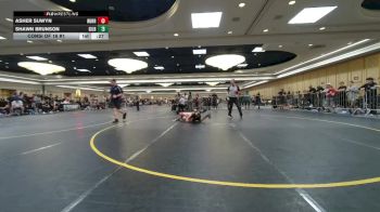 120 lbs Consi Of 16 #1 - Asher Suwyn, Hurricane Tigers vs Shawn Brunson, Gilbert WC