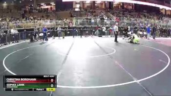 120 lbs 7th Place Match - Christina Borgmann, Matanzas vs Sophia Lahik, Windermere