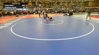 132 lbs Champ. Round 1 - Camron Latham, Azle vs Jonah Neely, Canyon West Plains