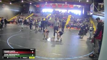 61 lbs Round 5 - Charleigh Richardson, The Storm Wrestling Center vs Adam Rasmussen, Backyard Brawlers