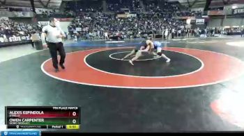 2A 182 lbs 7th Place Match - Alexis Espindola, Othello vs Owen Carpenter, Sedro-Woolley
