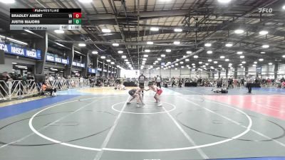 126 lbs Round Of 64 - Bradley Ament, VA vs Justis Majors, NY