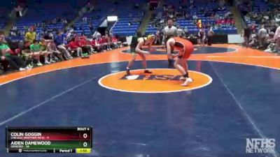 170 lbs Quarterfinals (8 Team) - Aiden Damewood, Geneseo vs Colin Goggin, Chicago (Brother Rice)