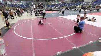 52 lbs Quarterfinal - Jd Alguire, WolfPack Wr Ac vs Connor Sweat, Kalispell WC