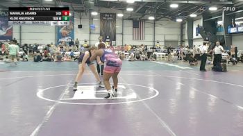 185 lbs Rr Rnd 2 - Mahalia Adams, 5forty Lady Brawlers vs Kloe Knutson, Team Nebraska