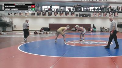 157 lbs 4th Wrestleback (16 Team) - HOGAN SIMS, Commerce Hs vs Logan Johnson, Bremen