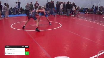110 lbs Quarterfinal - Jonathan Gould, Mechanicsburg vs Ben Hoover, Shippensburg